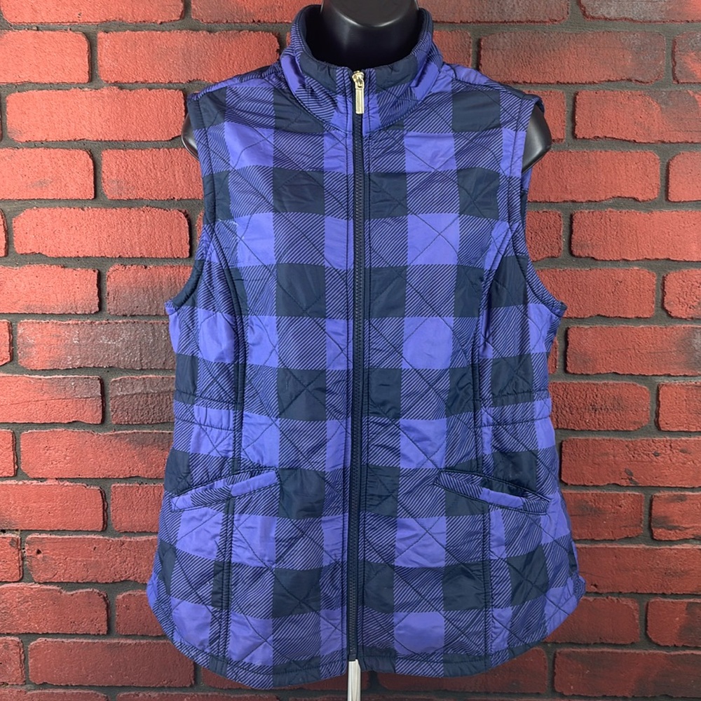 Bit & Bridle Vest‎ Womens Medium Quilted